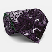 海藻スワールフラクタル ネクタイ (ロール)