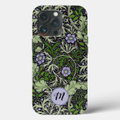 海藻パターンモノグラムWilliam Morris Case-Mate iPhoneケース (裏面)