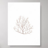 海藻プリント ポスター (正面)