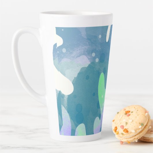 海藻抽象芸術 カフェラテマグ (インサイチュ)