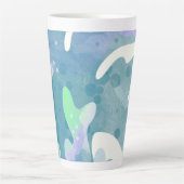 海藻抽象芸術 カフェラテマグ (正面)