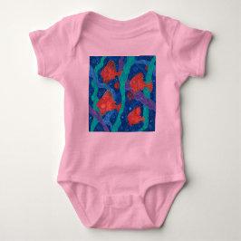 海藻海動物の水中芸術 ベビーボディスーツ