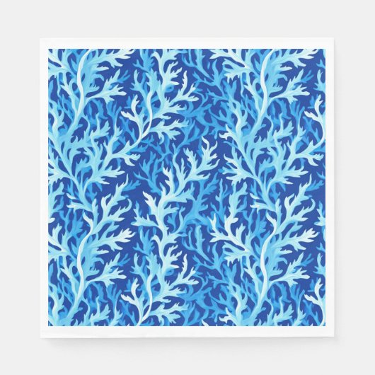 海藻海藻の模様 スタンダードランチョンナプキン (正面)