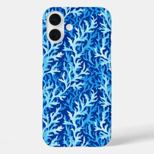 海藻海藻の模様 iPhone 16 PLUSケース