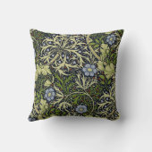 海藻素晴らしヴィンテージウィリアム・モリス壁紙 クッション (裏面)