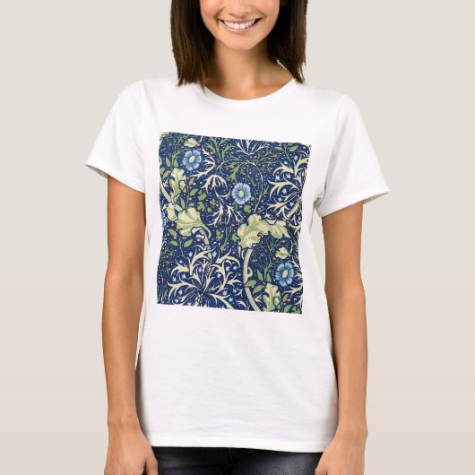 海藻(ウィリアム・モリス著) Tシャツ (正面)