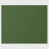 海藻(無地の色) ラッピングペーパー (フラット)