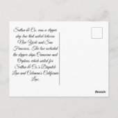 海蛇クリッパーセーリング ポストカード (裏面)