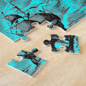 海蛇及び帆船 ジグソーパズル (側面)