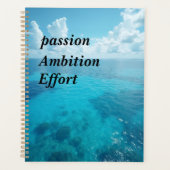 海螺旋写真ノート プランナー手帳 (正面)