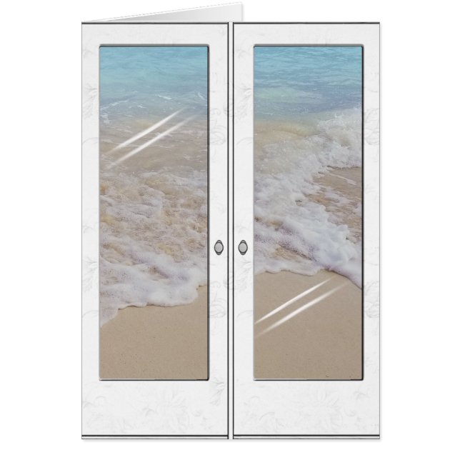 海表示のドア (正面)