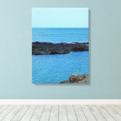 海表示 キャンバスプリント (インサイチュ (ウッドフロア))