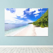 海表示 キャンバスプリント (インサイチュ (ウッドフロア))