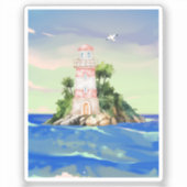 海表示 シール (正面)