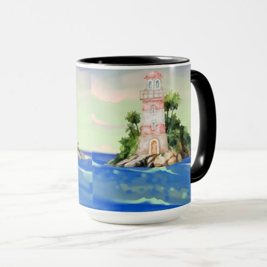 海表示 マグカップ (正面右)