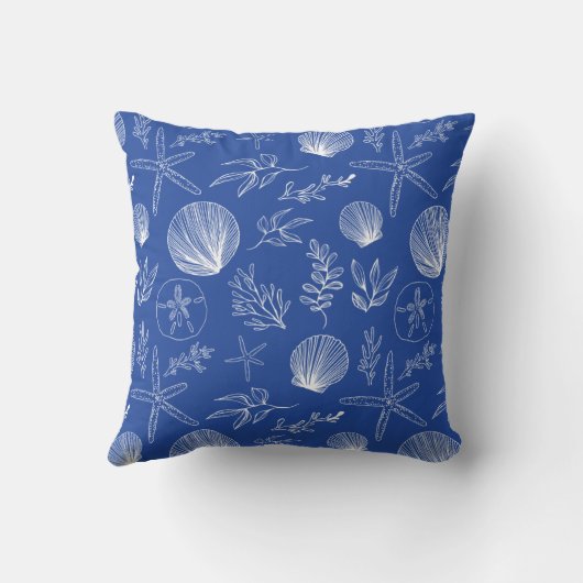 海要素装飾用クッション クッション (裏面)