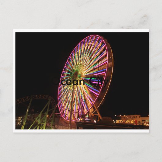 海観覧車 ポストカード (正面)