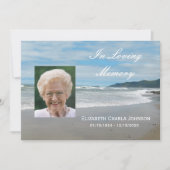 海記念撮影招待状 招待状 (正面)