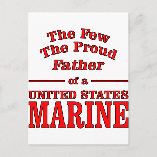 海誇りを持った州の統一された父 ポストカード (正面)