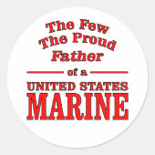 海誇りを持った州の統一された父 ラウンドシール (正面)