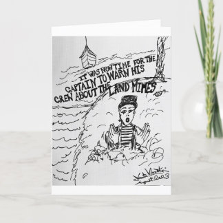 海警告大尉の乗組員は陸に似ている カード