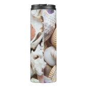 海貝石珊瑚の背景 タンブラー (裏面)