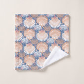 海財宝ブルーバスタオルセット バスタオルセット (ウォッシュタオル)