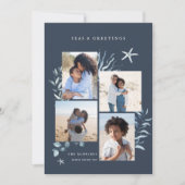 海財宝4写真コースタルクリスマス シーズンカード (正面)