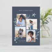 海財宝4写真コースタルクリスマス シーズンカード (スタンド正面)