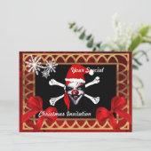 海賊おもしろいスカル,クリスマス 招待状 (スタンド正面)