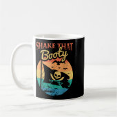 海賊おもしろいフリーブーターのバッカカリブのニア コーヒーマグカップ (左)