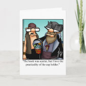 海賊おもしろいユーモア空白のグリーティングカード カード (正面)