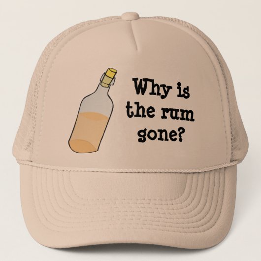 海賊およびラム酒 キャップ (正面)