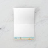 海賊および人魚はメッセージカード感謝していしています サンキューカード (内部)