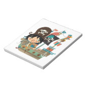 海賊および海賊船 ノートパッド (回転)