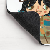 海賊および海賊船 マウスパッド (コーナー)