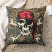 海賊お洒落の世界 クッション (ブランケット)