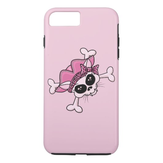 海賊かわいらし子猫スカル Case-Mate iPhoneケース (裏面)