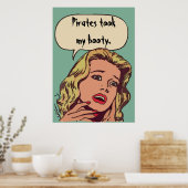 海賊が俺の戦利品を奪った！ ポスター (キッチン)