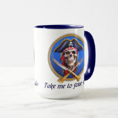 海賊が僕をあなたの自由に導く マグカップ (正面右)