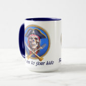 海賊が僕をあなたの自由に導く マグカップ (正面左)