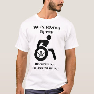 海賊が引退する時期 Tシャツ
