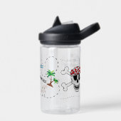 海賊が言う ウォーターボトル (左面)