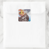 海賊たちと一緒に航海 スクエアシール (バッグ)