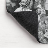 海賊たちの treasure を数える様子 マウスパッド (コーナー)