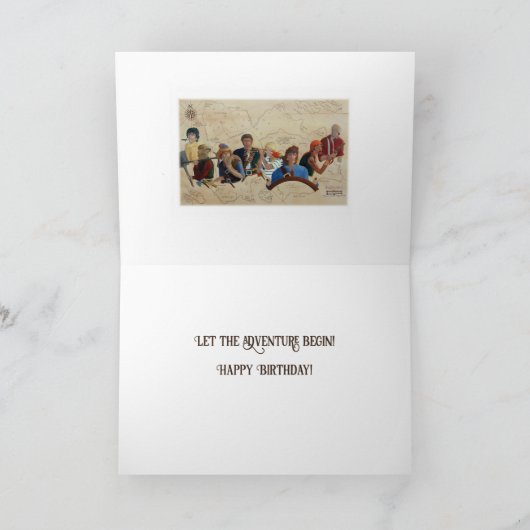 「海賊たち!」 カード (内部)