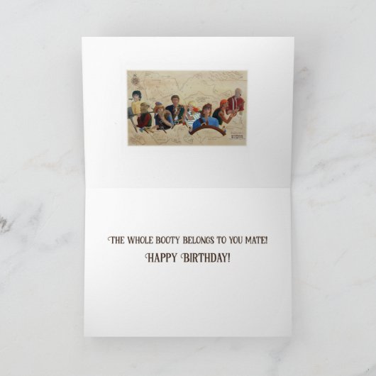 「海賊たち!」 カード (内部)