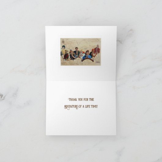 「海賊たち!」 サンキューカード (内部)