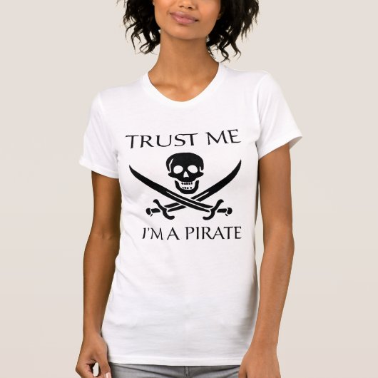 海賊だと信じて Tシャツ (正面)