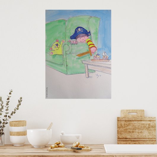 海賊だ！ ポスター (キッチン)